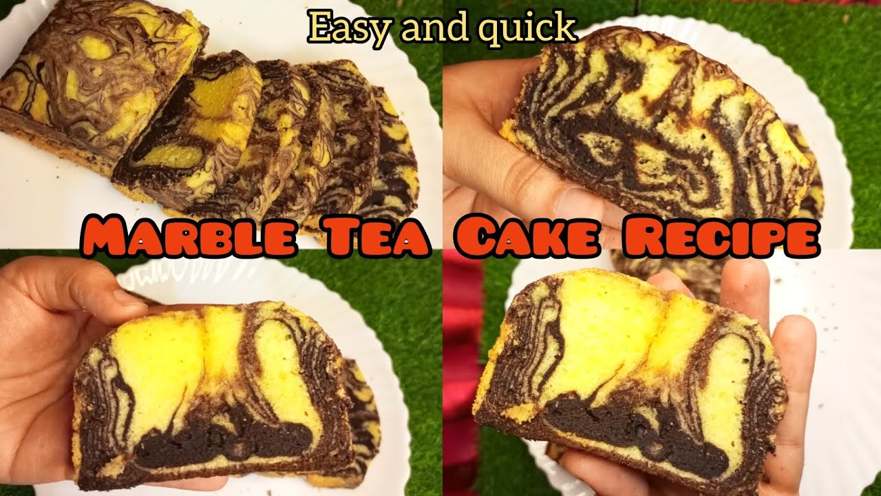 Marble Tea Cake Recipe Easy and Quick Tea Cake Recipe Quick Recipe