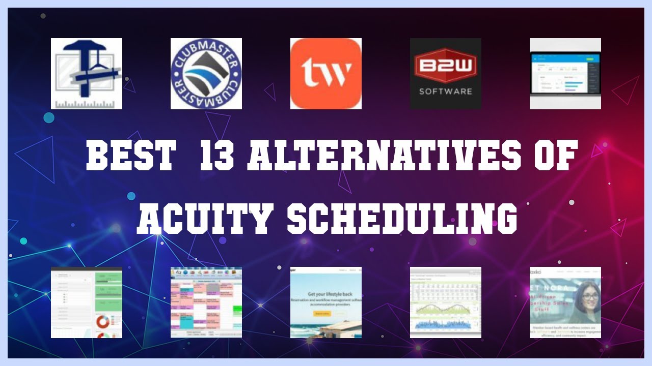 Acuity Scheduling | Top 13 Alternatives of Acuity Scheduling - YouTube