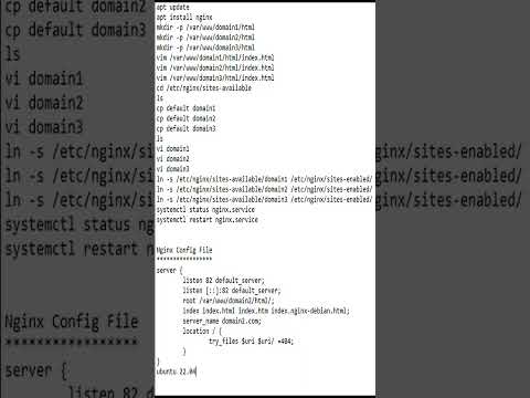 How to install nginx on Ubuntu 22.04 #learnbengali #ytshorts #shorts https://youtu.be/SLJSYBYwNAY