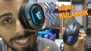 IŞIKLI OYUNCU SETİ! TİTREŞİMLİ Oyuncu Kulaklığı ve  RGB MOUSE İnceledim screenshot 5