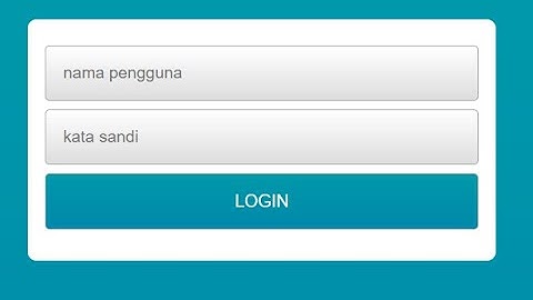 Membuat Tampilan Login Keren Dengan HTML dan CSS3