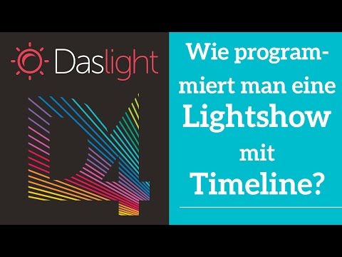 Wie programmiert man eine Lightshow mit Timeline? | Daslight 4 DVC4 Videotutorial