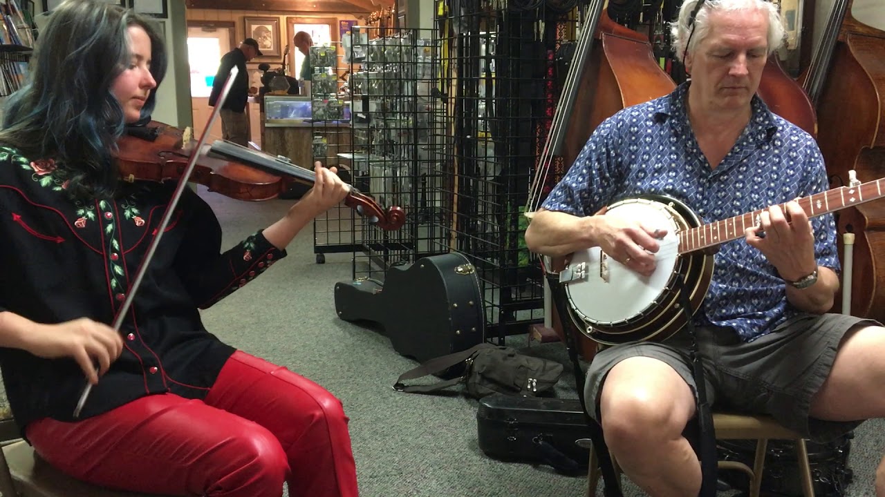 Micah Bonn and banjoist Mike Munford "While My Guitar Gently Weeps" by George Harrison
