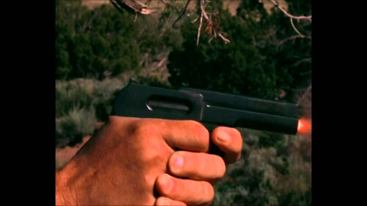 Slow Motion: 1907 Dreyse Pistol shooting in dc