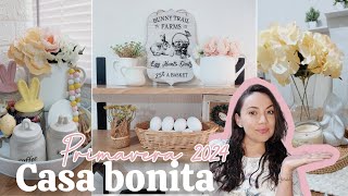 🏡🌷🪻➡️Mi #casainfonavit MAS BONITA!|Como DECORAR una COCINA PEQUEÑA ✅️ #primavera #decoracion