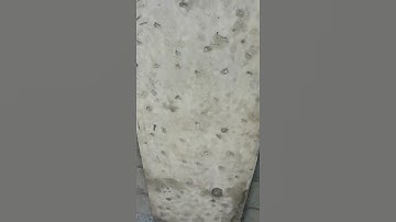 Honey comb structure in column