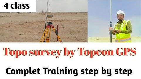 Topcon hyper vr GPS || Topo survey || Asbuilt survey || topographic survey by Topcon Gps