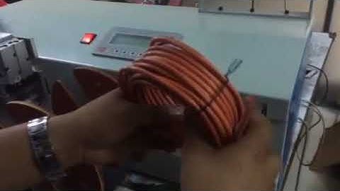 AM105 wire winding tying machine with meter counting function