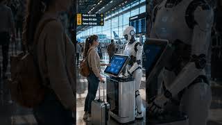 This Airport Uses Robots Everywhere! 🤖✈️😱