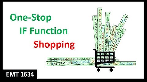 Excel IF Function. Everything You Need to Know. Excel Magic Trick 1634