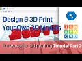 Tinkercad for 3d printing tutorial Part 2:  Designing and 3D Printing Your Own 3D CAD STL Models
