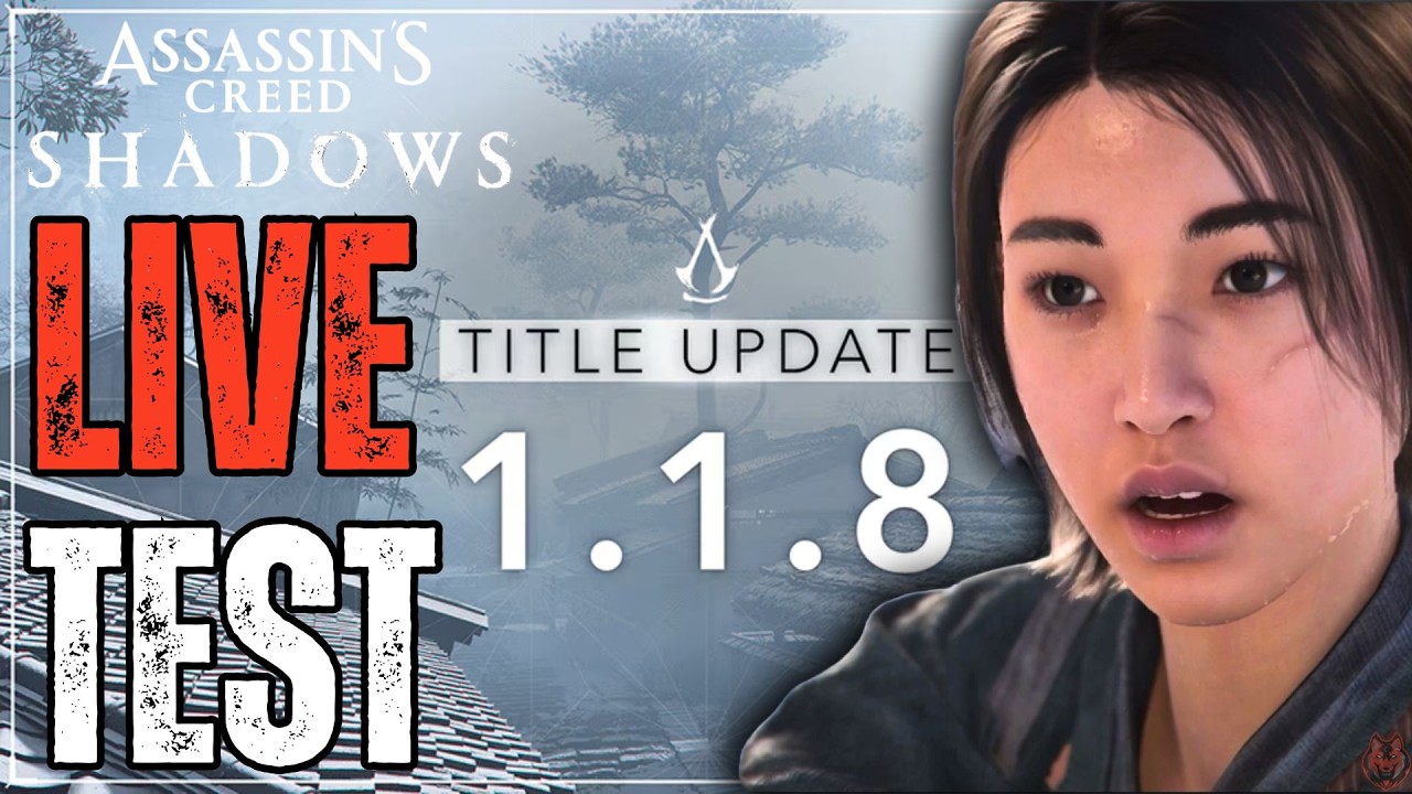 Title Update 1.1.8 Not Working (LIVE) Assassin's Creed Shadows