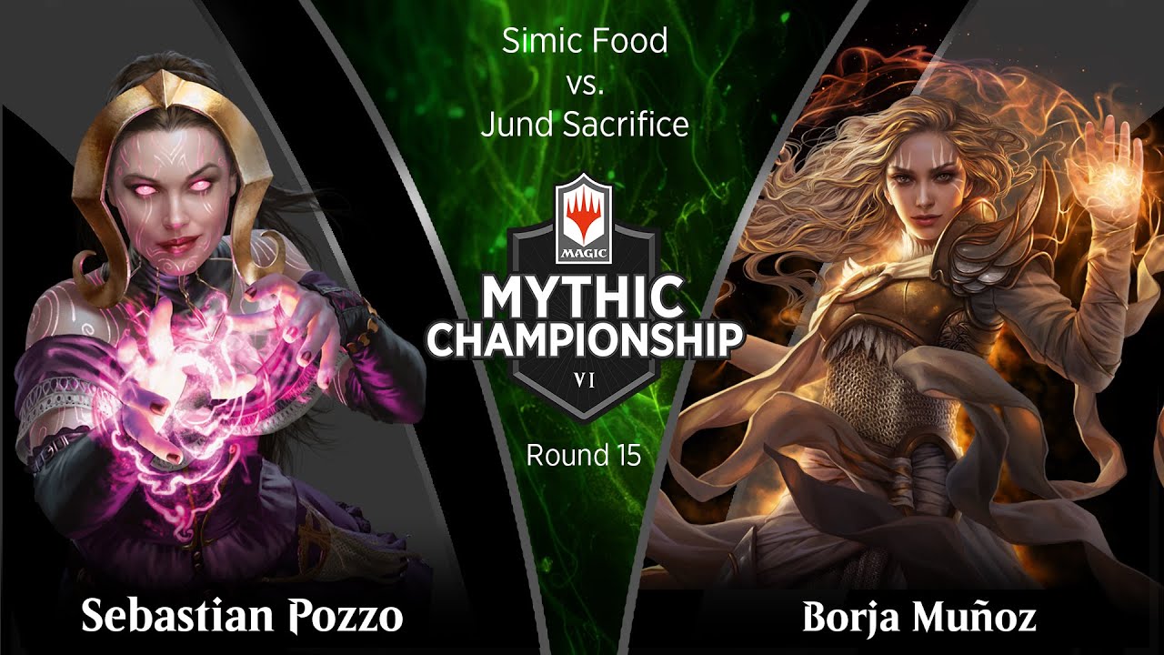 Sebastian Pozzo vs. Borja Muñoz - Round 15 (Standard) - 2019 Mythic Championship VI