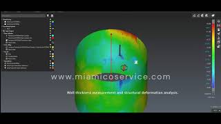 3D Laser Scanning for Tank Inspection | Deformation Analysis