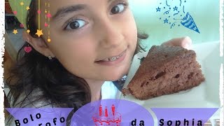 Bolo Fofo Da Sophia