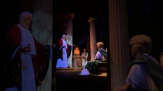 Riding Spaceship Earth Ride at Disney World