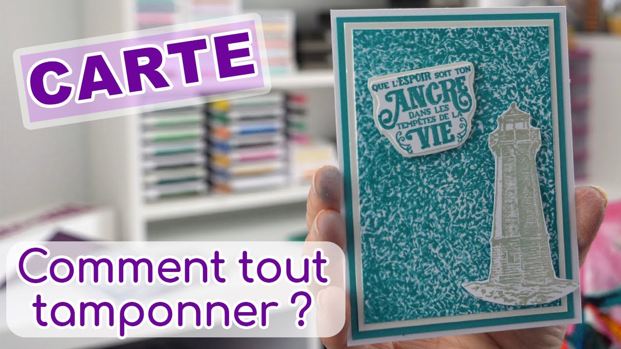 TUTO CARTE : Mousse de tamponnage pour tout tamponner facilement | Scrapitude