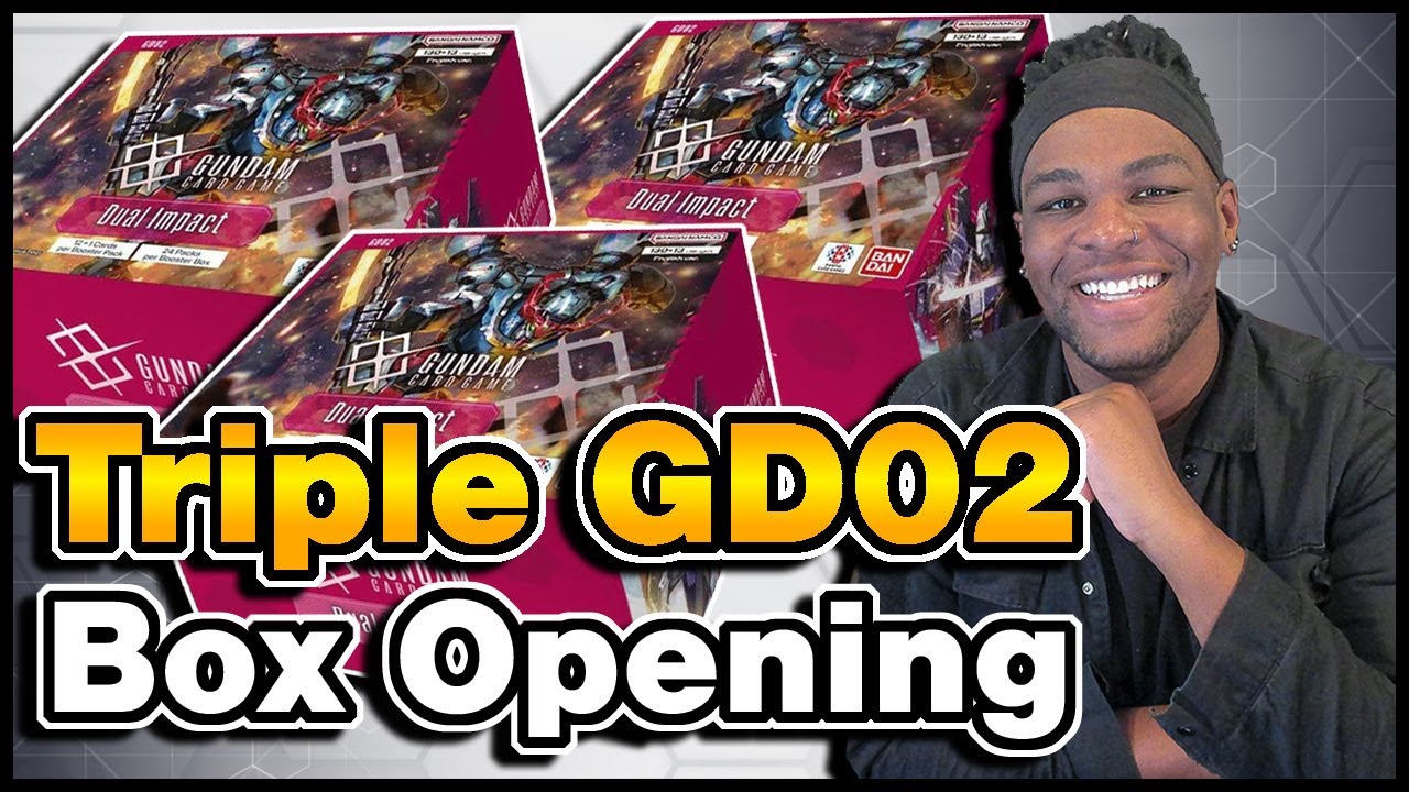 WE GOT LUCKY!!! Opening 3 More Boxes of Gundam Card Game's GD02 Dual Impact! WE GOT LUCKY!!! Opening 3 More Boxes of Gundam Card Game's GD02 Dual Impact!