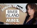 RIVER ISLAND SPRING SUMMER 2021 TRY ON HAUL | Trench, Floral Print, chunky sandals | Ciara O Doherty