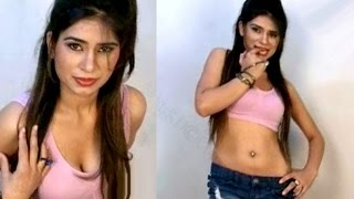 Hot B Grade Actress Sapnas Cleavage Show At Rare Photoshoot