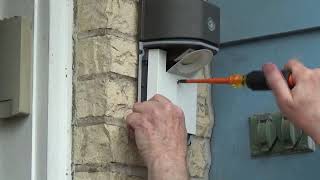 How to Install a Cinoton Verve Outdoor Wall Light - Conduit