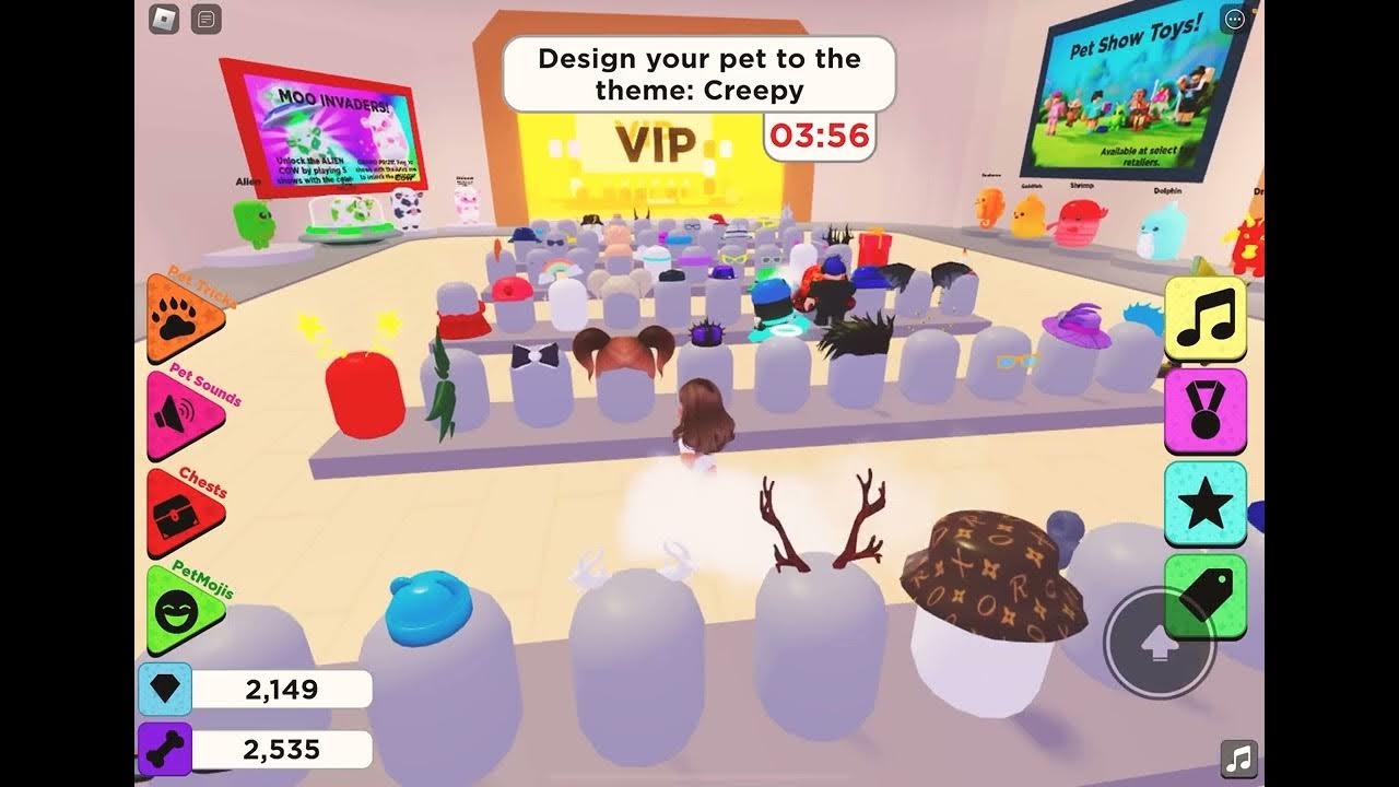 Pet show dress up /Roblox games/ YouTube