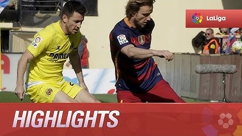 Highlights Villarreal CF (2-2) FC Barcelona