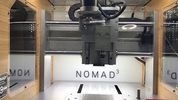Nomad 3 CNC - 24K RPM Spindle Test
