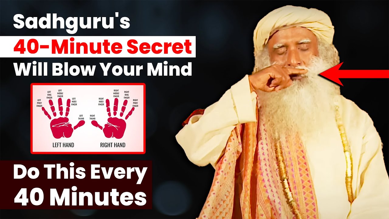 Садхгуру | То, что происходит в эти 40 минут, вас шокирует | Начните сегодня | Садхгуру Даршан