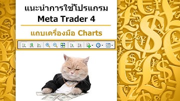 การใช้โปรแกรม Meta Trader4(MT4) แถบเครื่องมือ Chart (ความรู้พื้นฐาน Forex)