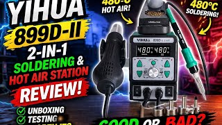 Yihua 899D-ll soldering and hot air station how is it let's find out l teardown of the 899D-ll 