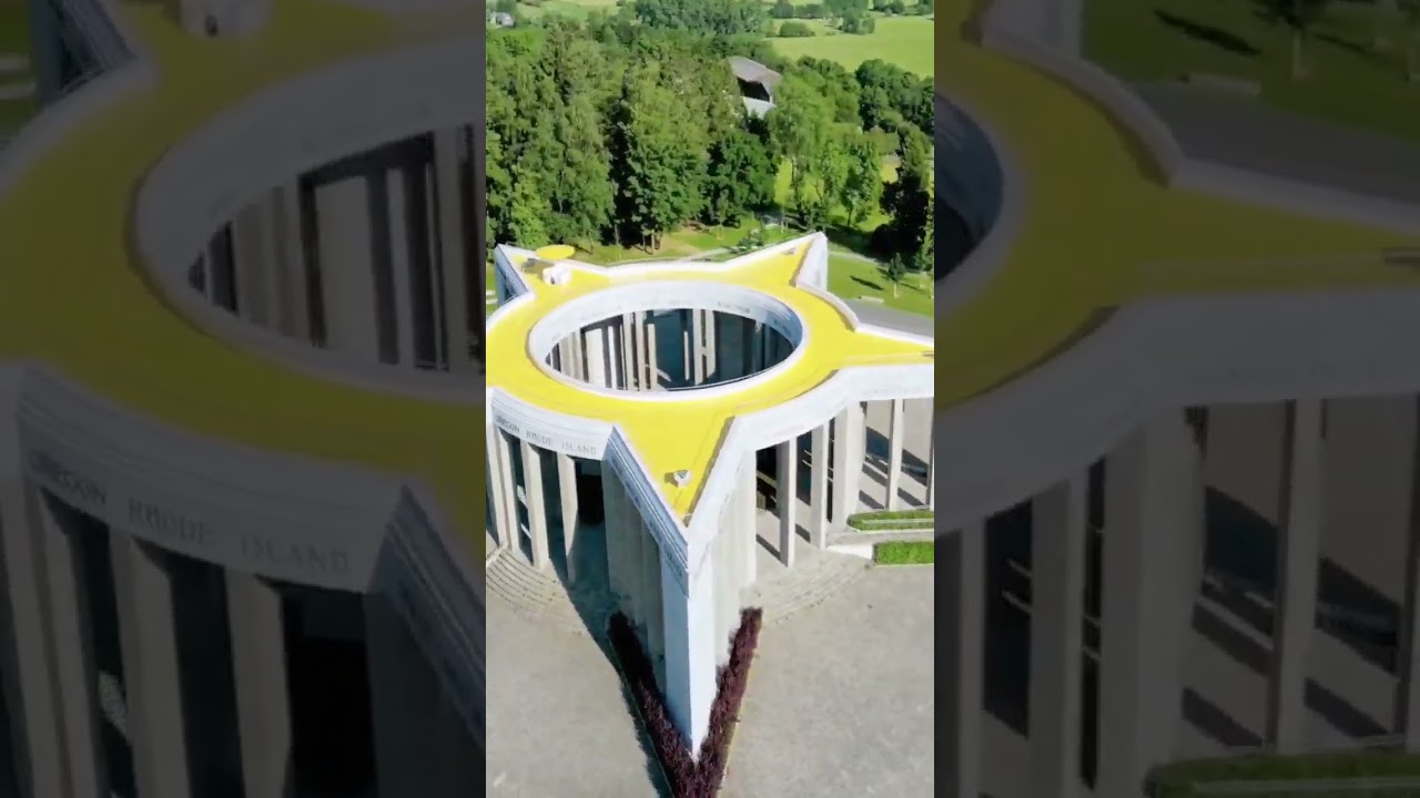 Mardasson memorial in Bastogne Belgium. 