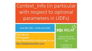 Guerrilla Talks - Pete Moore - Context_Info screenshot 3