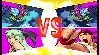 Marvel vs Capcom 1 ( Arcade ) - Morrigan / Venom Playthrough ( Mar 26, 2020 )