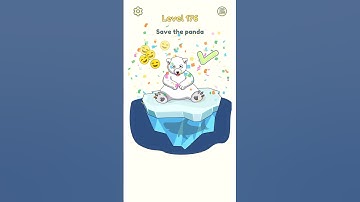 DOP 2 LEVEL 176 SAVE THE PANDA #dop2 #dop2shorts #shorts