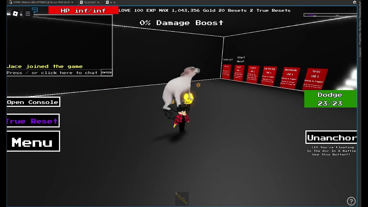 how to give weapons in a utmm if console doesnt work