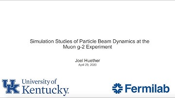 Muon g-2: UK Showcase Undergraduate Scholars