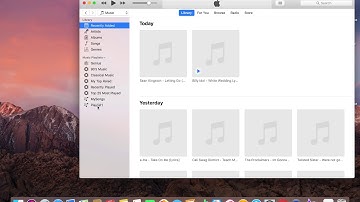 HOW TO CREATE A PLAYLIST ON iTunes