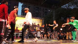 20121110 新北市國際街舞大賽 Breaking Bboyworld (USA) vs JinJo Crew (KOREA) Tie Break 2