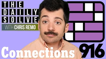 Connections 916 - NYT Word Game - 13 December 2025 #connections