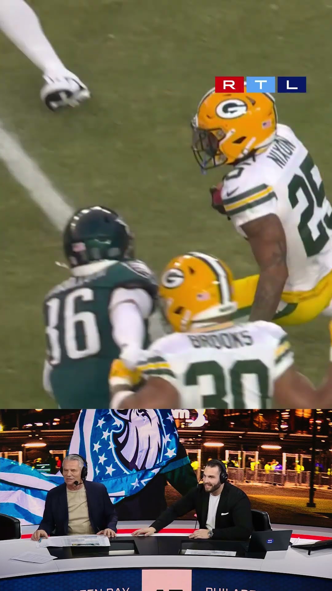 INSANE First Philadelphia Eagles Play! #RTLNFL