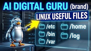 Linux Useful Files Explained | Linux Directory Structure | AI Digital Guru