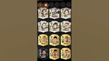 تشكيلة المنتخب الإيطالي 
