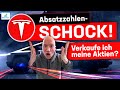 Katastrophale Absatzzahlen! Verkaufe ich meine Tesla Aktien?