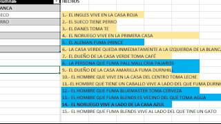 Resolviendo el acertijo de Einstein que solo el 2% de la población puede