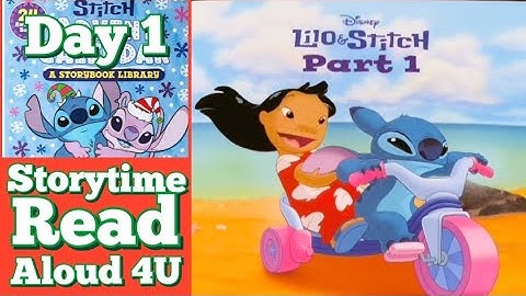 Day 1 - Disney Stitch Advent Calendar | Storytime Read Aloud 4U | #countdowntochristmas 