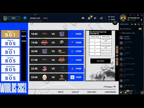 Video [LMHT] Review Sự Kiện Dự Đoán Chung Kết Thế Giới 2021... - youtube