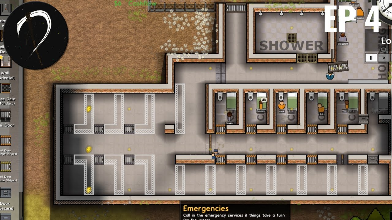 prison architect cell block layout