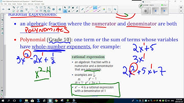 Unit 6 1 1 Introduction to Rational Expressions