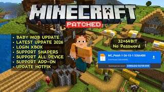 ‼️Minecraft Patch Terbaru 1.26.13.1|Fix Shader Hotfix Baby Mobs Update Minecraft Patch Versi Terbaru screenshot 4